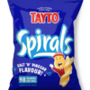 Spirals - Salt & Vinegar (32/36) - Ship to an address outside the UK (32 bags)